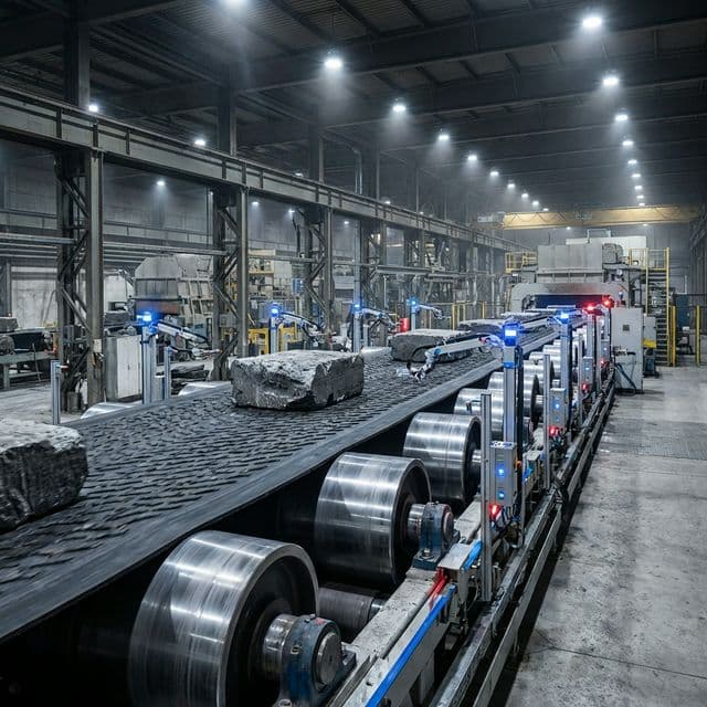 สายพานกลมตีเกลียวลำเลียงกระป๋อง/สมุทรสงคราม