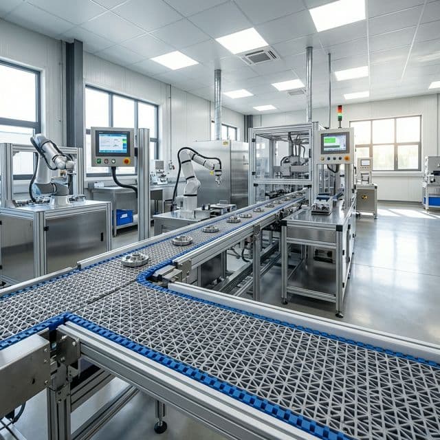 สายพานโครงสร้างพิเศษ ผลิตขนม-ลำพูน