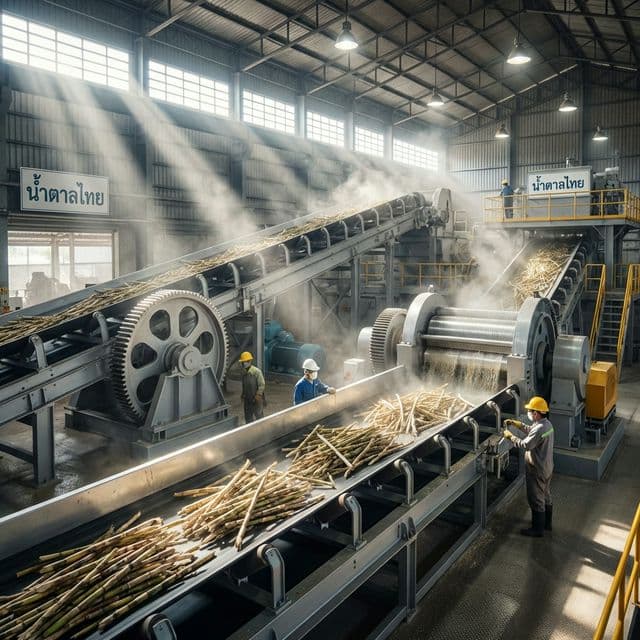 สายพานยางดำโรงงานน้ำตาล ขอนแก่น